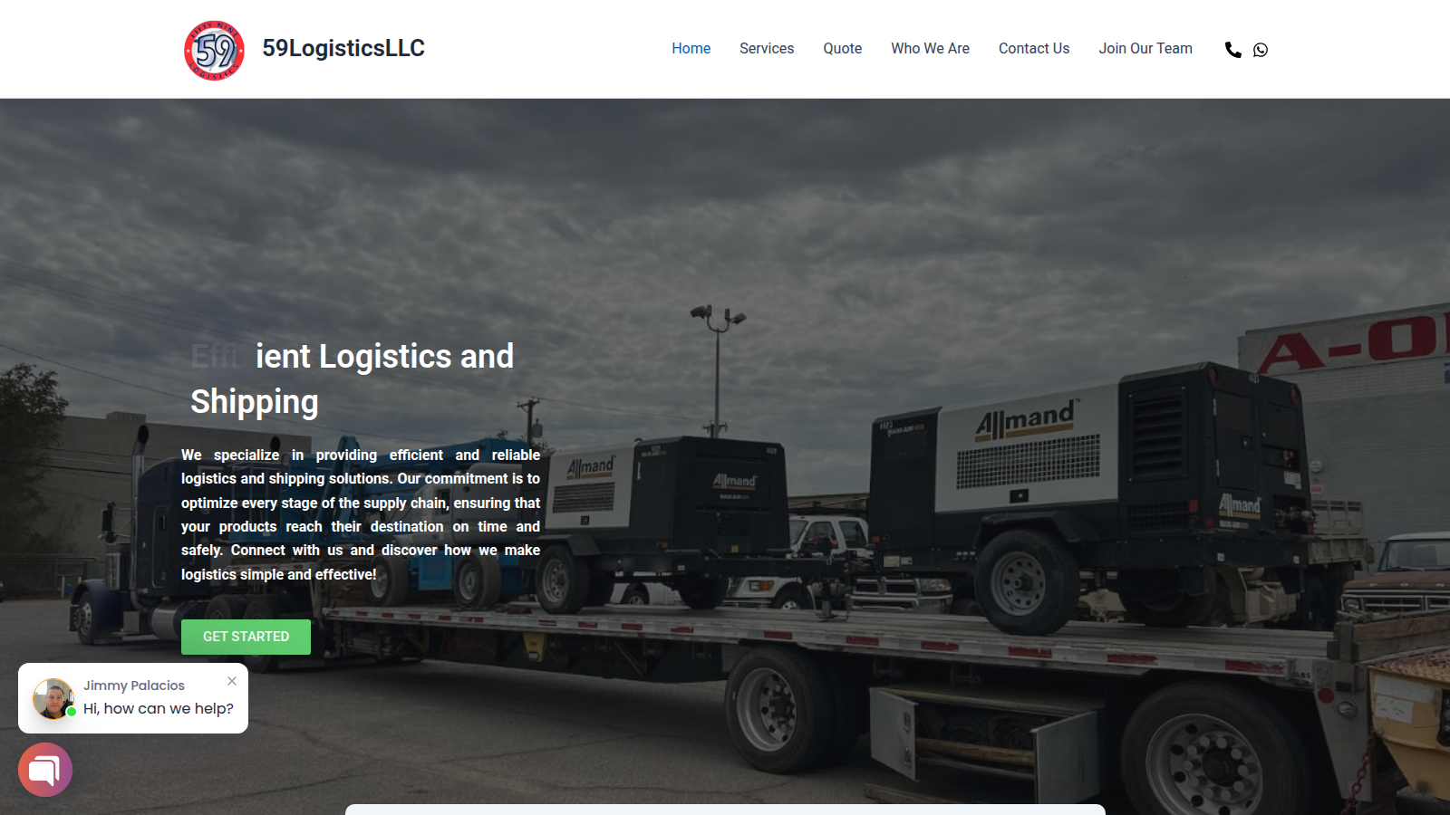 Diseño web para empresas de transporte y logística